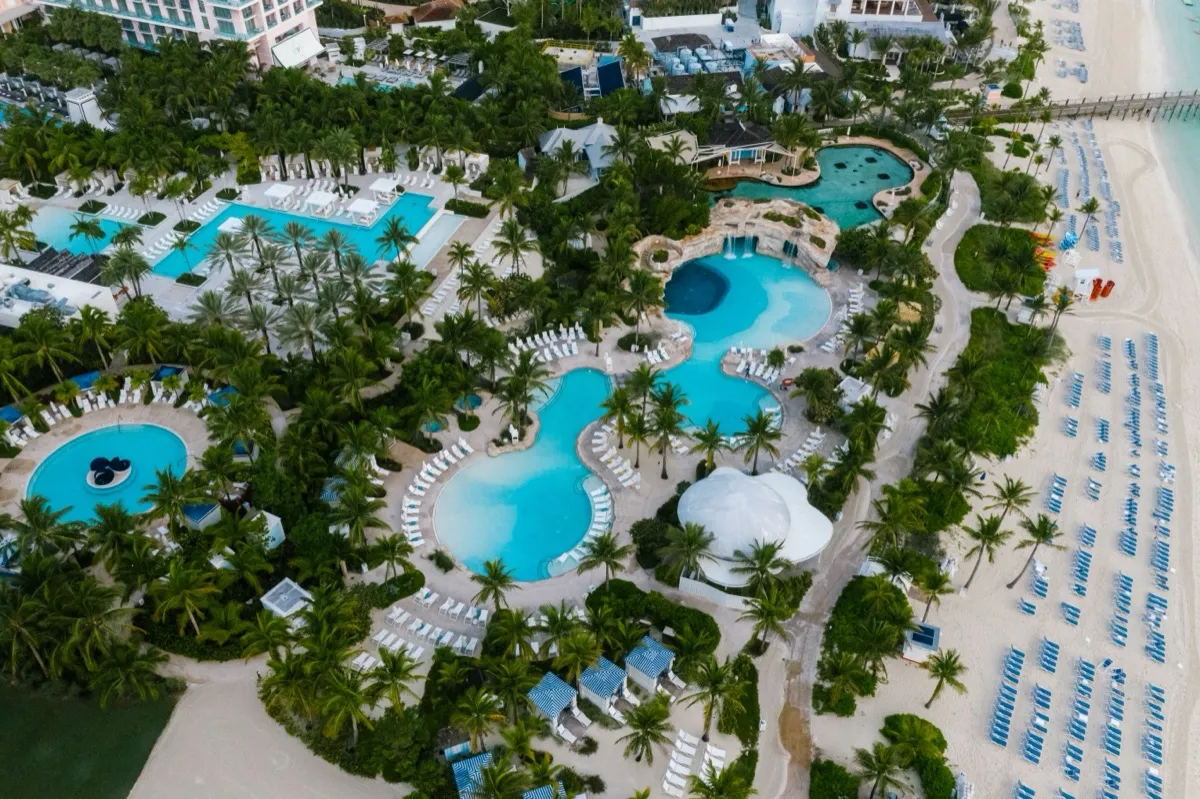 All inclusive beach resort incentive trip